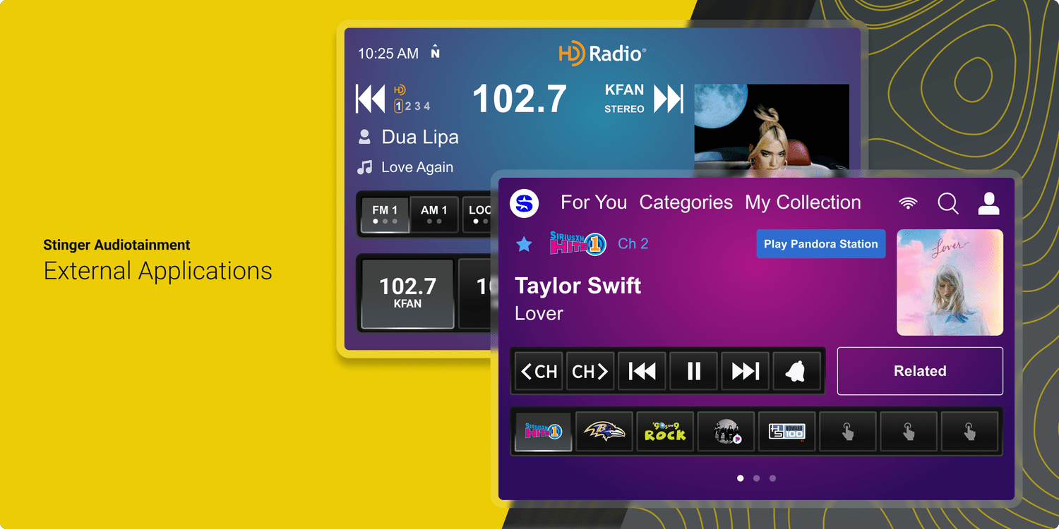 HD Radio™ and SiriusXM — External Application Integration